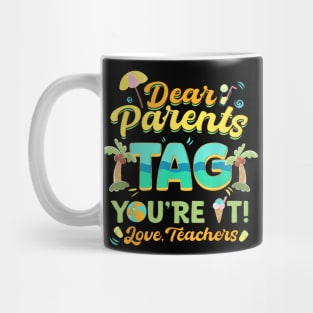 Tag Last Day Of School Summer Out Teachers Kids Mug